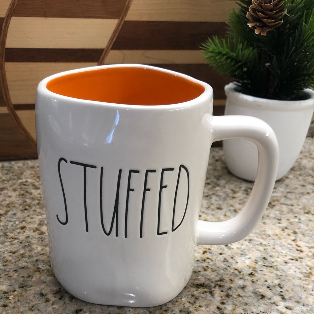 STUFFED Rae Dunn Coffee or Tea Mug NEW